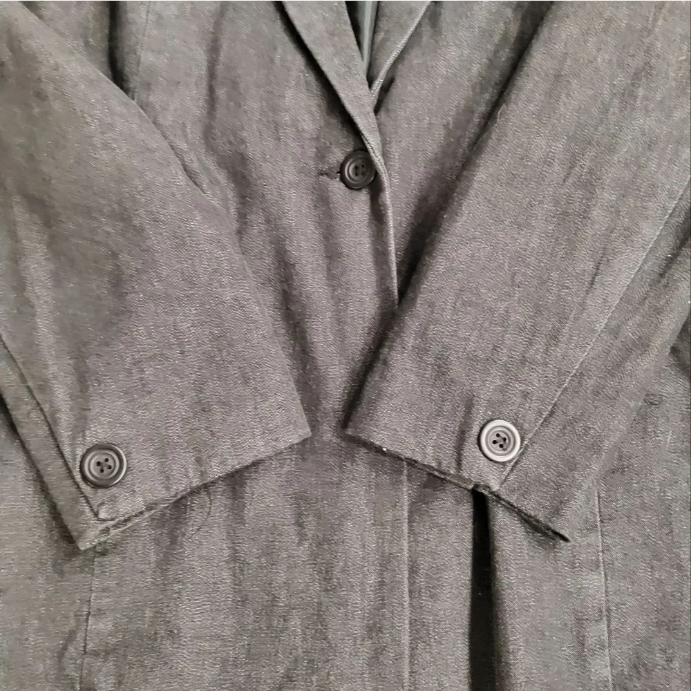 Ralph Lauren Denim & Co Black Denim Jacket Size M - Picture 6 of 9